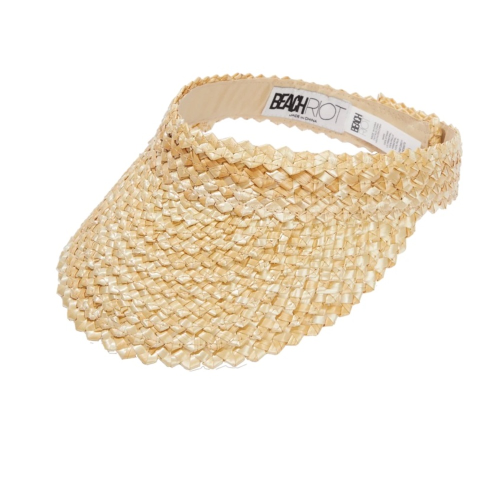 Beach Riot Straw Visor